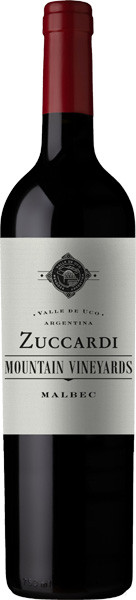 Zuccardi Mountain Vineyard Malbec Rotwein trocken 0,75 l von Zuccardi
