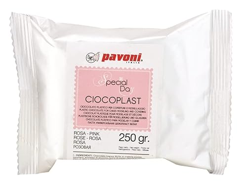 Zuckerpapier24® Modellier Schokolade von Pavoni Italia® 250 gramm (Pink) [cpra250] von Zuckerpapier24