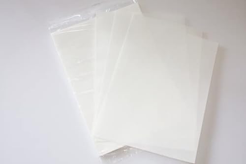 Zuckerpapier24® Premium Oblatenpapier, 25 Blatt, Format A4, zum Bedrucken [15-P] von Zuckerpapier24