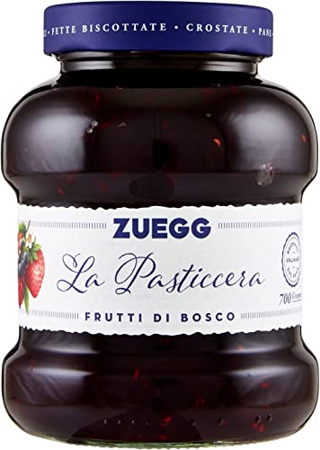 3x Zuegg Frutti di bosco Marmelade Beeren Konfitüre Brotaufstriche Italien 700 g von Zuegg