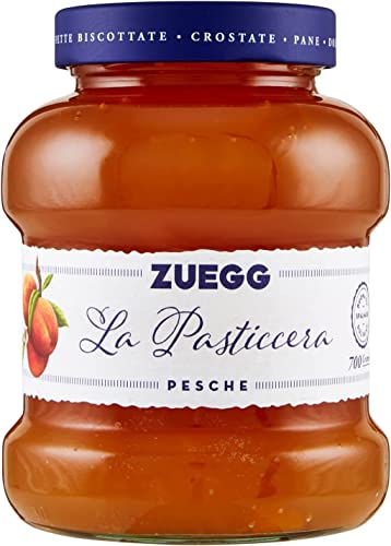 3x Zuegg Pesche Marmelade Pfirsiche Konfitüre Brotaufstriche Italien 700 g von Zuegg