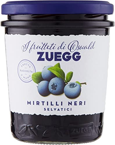 6x Zuegg Mirtilli Neri Marmelade Brombeeren Konfitüre Brotaufstriche Italien 320 g von Zuegg