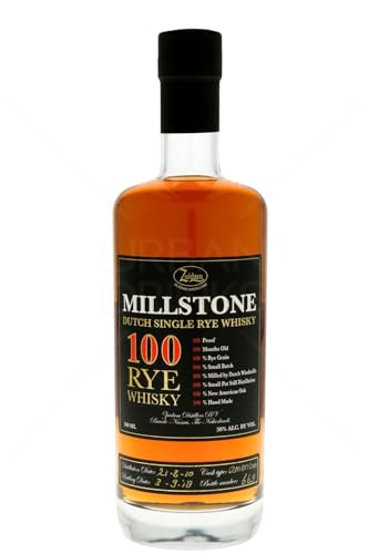 Zuidam Millstone 100 Rye Whiskey (1 x 0.7 l) von Zuidam