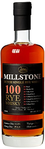 Zuidam Millstone 100 Rye Whiskey (1 x 0.7 l) von Zuidam
