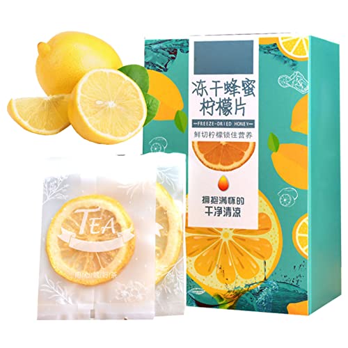 Natürliche Getrocknete Zitronenscheiben, Gefriergetrocknete Zitronenscheiben-Teebeutel, Reich an Vitamin C, 20 Teebeutel Pro Packung, für Getränke, Snacks, Backen, Kochen Natürliche Getrocknete Zitronenscheiben, Gefriergetrocknete Zitronenscheiben-Teebeutel, Reich an Vitamin C, 20 Teebeutel Pro Packung, für Getränke, Snacks, Backen, Kochen von Zunate