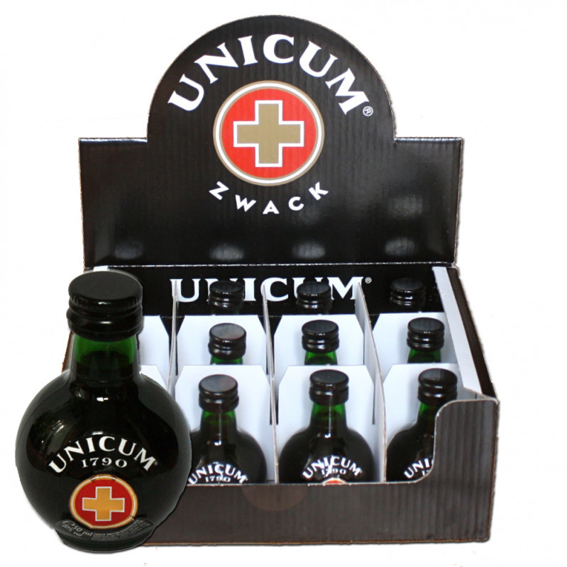 Zwack Unicum - Kräuterlikör 12 x 0,04l von Zwack Unicum NYRT