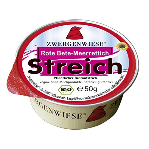 Zwergenwiese, Kleiner Rote Bete-Meerrettich Streich /glutenfrei/hefefrei, 50g Zwergenwiese, Kleiner Rote Bete-Meerrettich Streich /glutenfrei/hefefrei, 50g von Zwergenwiese
