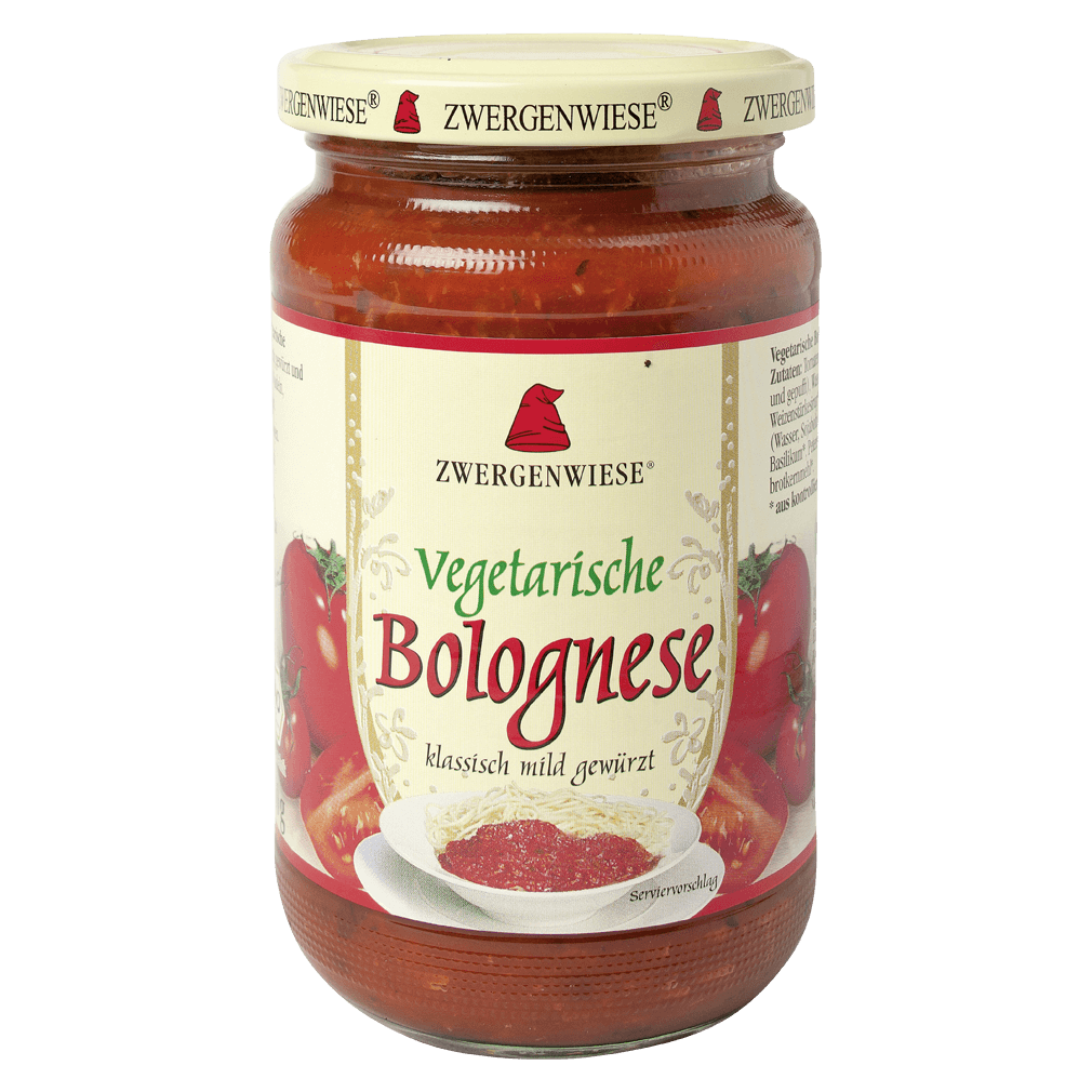 Bio vegetarische Bolognese Bio vegetarische Bolognese von Zwergenwiese
