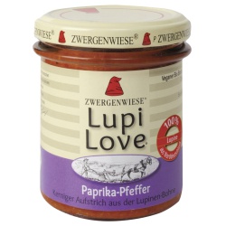Brotaufstrich LupiLove mit Paprika & Pfeffer von Zwergenwiese