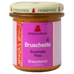 Bruschetta-Pesto-Brotaufstrich Bruschesto von Zwergenwiese