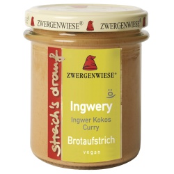 Ingwer-Kokos-Curry-Brotaufstrich Ingwery Ingwer-Kokos-Curry-Brotaufstrich Ingwery von Zwergenwiese
