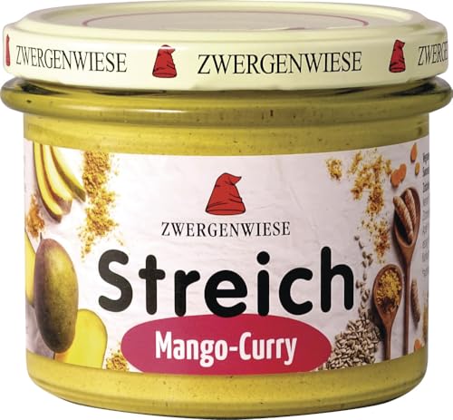 Mango Curry Streich 18 x 180 gr Mango Curry Streich 18 x 180 gr von Zwergenwiese