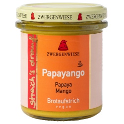 Papaya-Mango-Brotaufstrich Papayango Papaya-Mango-Brotaufstrich Papayango von Zwergenwiese
