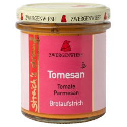 Tomaten-Parmesan-Brotaufstrich Tomesan Tomaten-Parmesan-Brotaufstrich Tomesan von Zwergenwiese