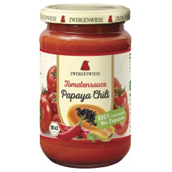 Tomatensauce mit Papaya & Chili Tomatensauce mit Papaya & Chili von Zwergenwiese