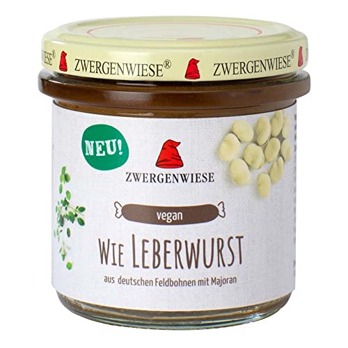 ZWERGENWIESE Wie Leberwurst, Bio Aufstrich, 140g (12er Pack) von Zwergenwiese