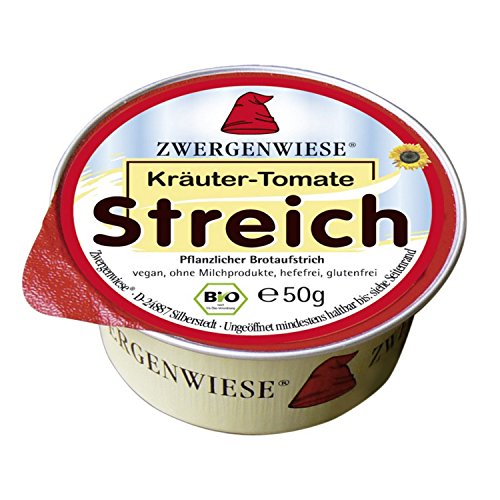Zwergenwiese, Kleiner Kräuter-Tomaten Streich /glutenfrei/hefefrei, 50g von Zwergenwiese