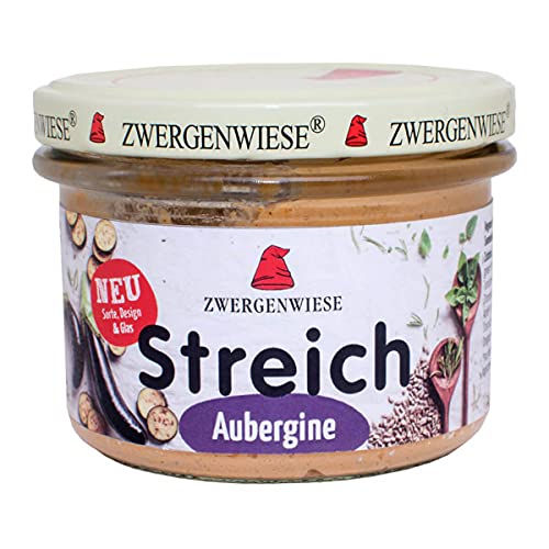 Zwergenwiese Auberginen-Streich (180 g) - Bio von Zwergenwiese