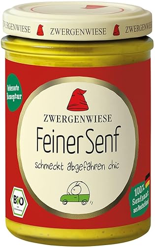 Zwergenwiese Bio Feiner Senf (2 x 160 ml) von Zwergenwiese