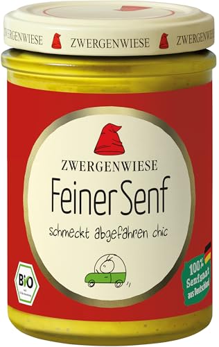 Zwergenwiese Bio Feiner Senf (2 x 160 ml) von Zwergenwiese