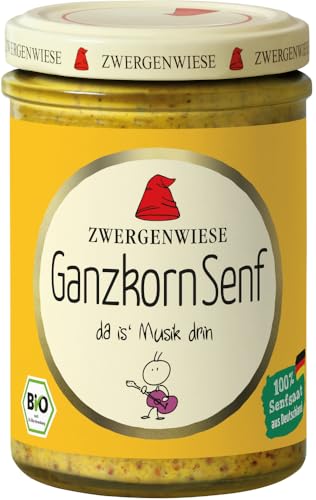 Ganzkorn Senf 6 x 160 ml von Zwergenwiese