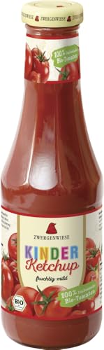 Zwergenwiese Bio Kinder Ketchup mit Apfelsüße (2 x 500 ml) von Zwergenwiese