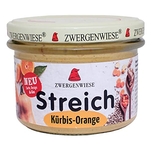 Zwergenwiese Bio Kürbis Orange Streich (6 x 180 gr) von Zwergenwiese