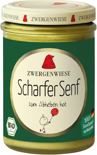 Scharfer Senf 2 x 160 ml von Zwergenwiese