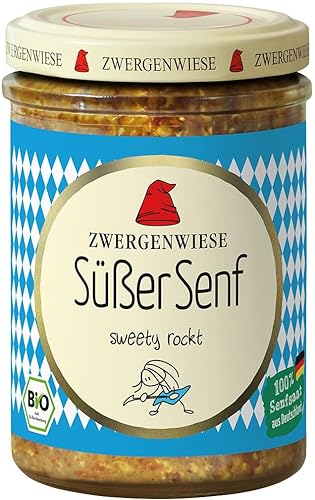 Zwergenwiese Bio Süßer Senf (2 x 160 ml) von Zwergenwiese
