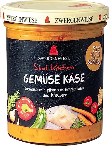 Zwergenwiese Bio Soul Kitchen Gemüse Käse (2 x 370 gr) von Zwergenwiese