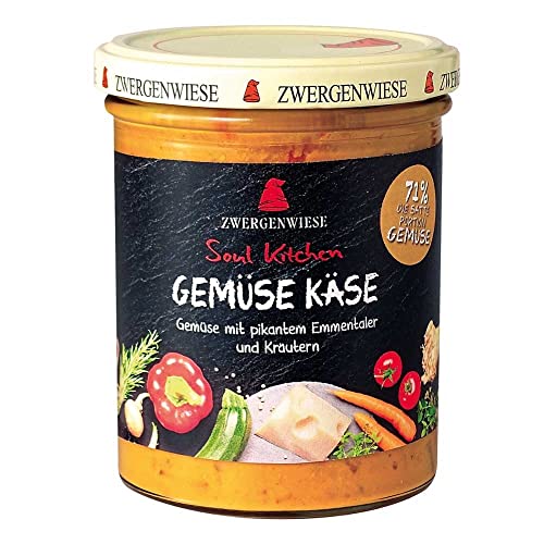 Soul Kitchen Gemüse Käse 6 x 370 gr von Zwergenwiese