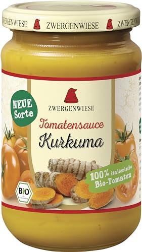 Zwergenwiese Bio Tomatensauce Kurkuma (1 x 340 ml) von Zwergenwiese