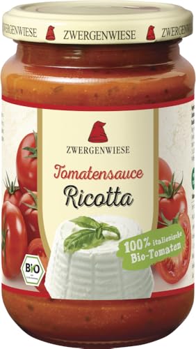 Zwergenwiese Bio Tomatensauce Ricotta (6 x 340 ml) von Zwergenwiese