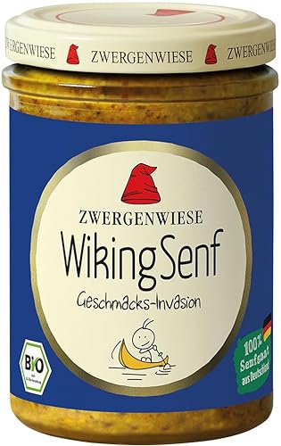 Zwergenwiese Bio Wiking Senf (2 x 160 ml) von Zwergenwiese