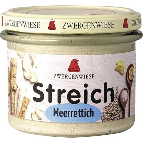 Zwergenwiese Meerrettich Streich - Bio - 180g x 6-6er Pack VPE Zwergenwiese Meerrettich Streich - Bio - 180g x 6-6er Pack VPE von Zwergenwiese