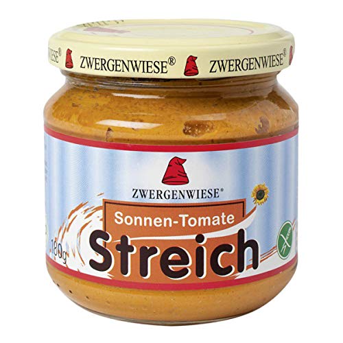 Zwergenwiese Bio Sonnen-Tomate Streich, 180 g Zwergenwiese Bio Sonnen-Tomate Streich, 180 g von Zwergenwiese