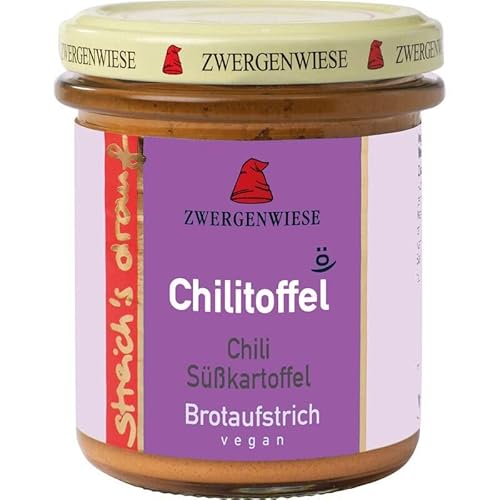 Zwergenwiese streich´s drauf Chilitoffel - Bio - 160g x 6-6er Pack VPE Zwergenwiese streich´s drauf Chilitoffel - Bio - 160g x 6-6er Pack VPE von Zwergenwiese