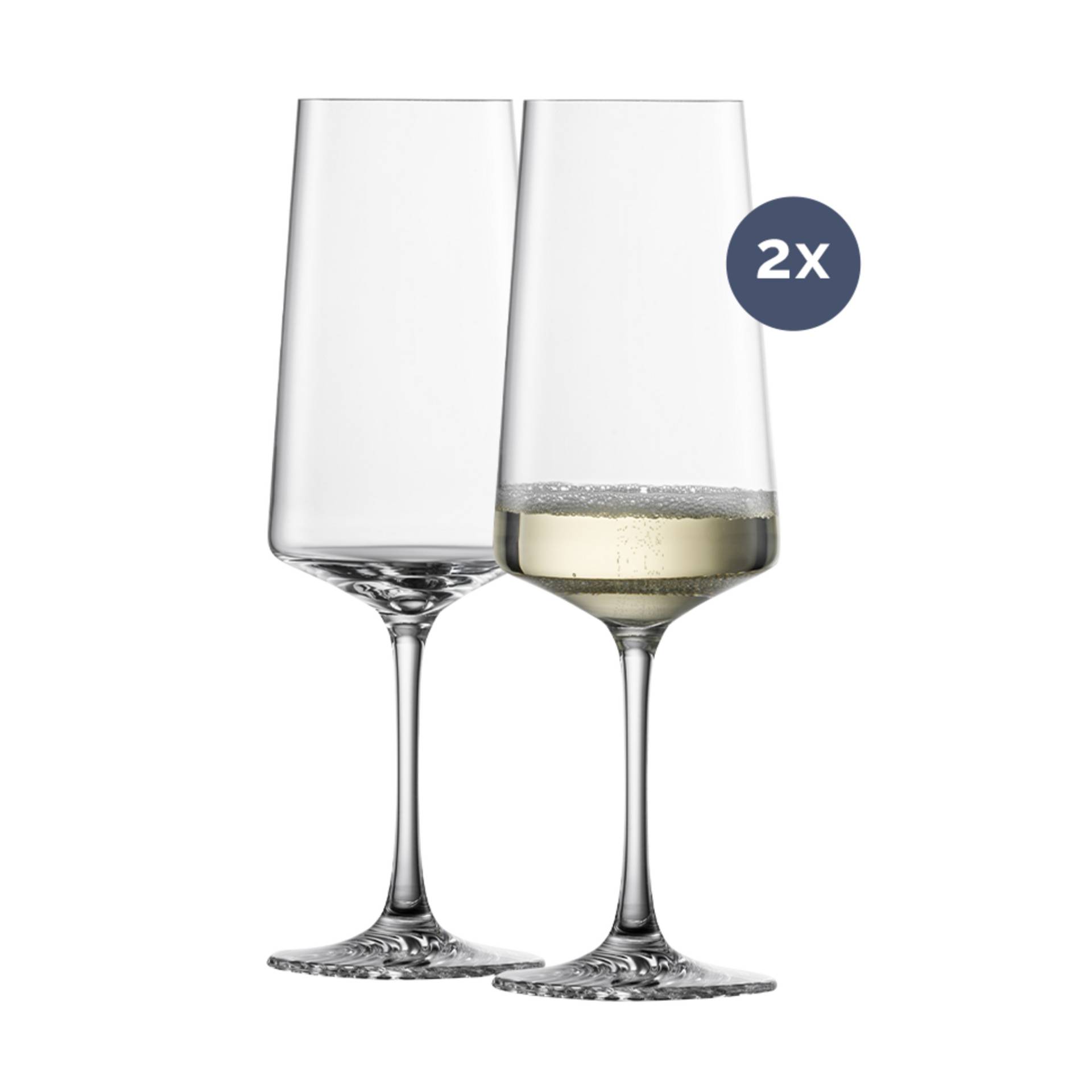 Echo Champagnerglas, 4er Set, Accessoires von Zwiesel Kristallglas AG