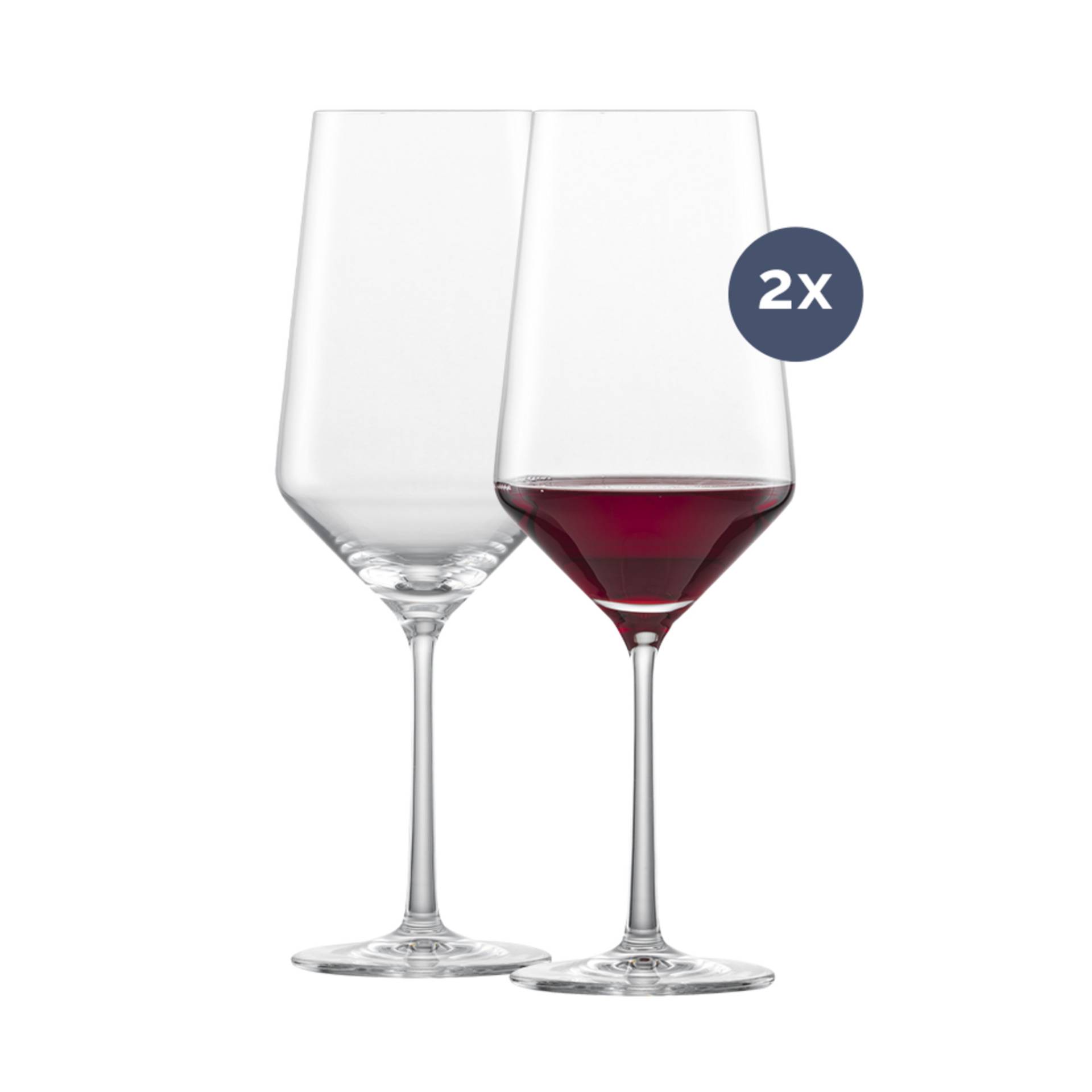 Pure Bordeaux Rotweinglas, 2er Set, Accessoires von Zwiesel Kristallglas AG