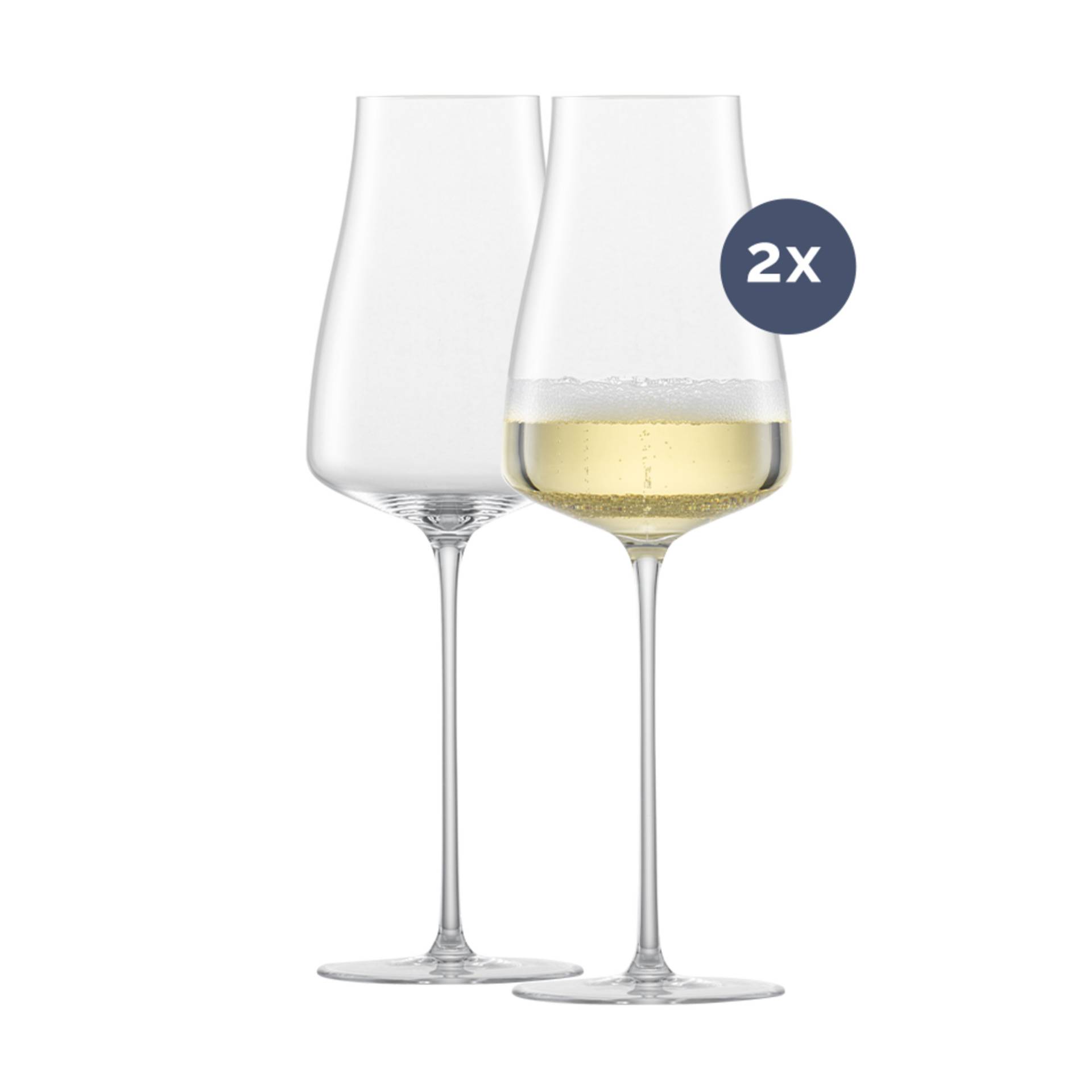 The Moment Blanc de Blancs Champagnerglas, 2er Set, Accessoires von Zwiesel Kristallglas AG