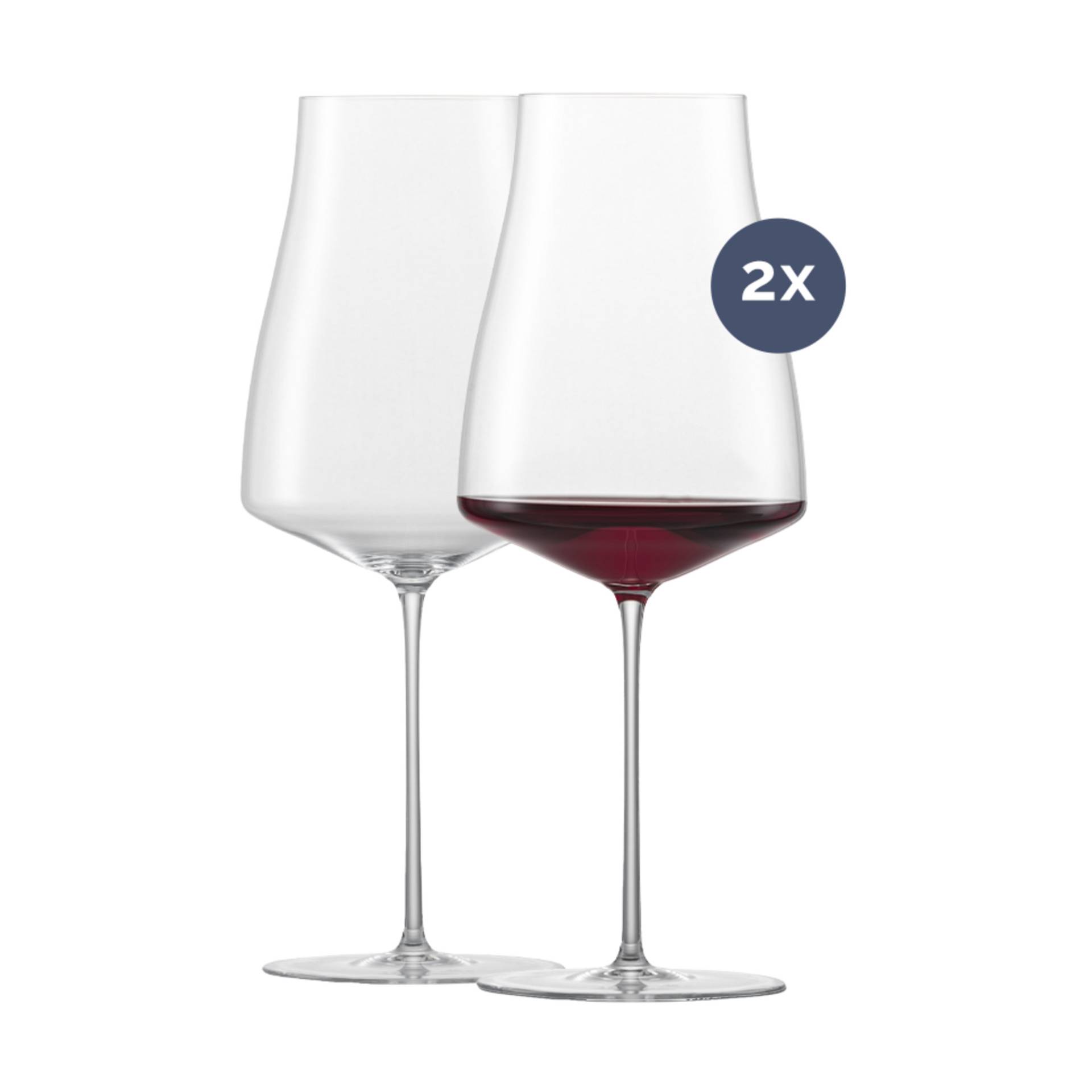 The Moment Bordeaux Rotweinglas, 2er Set, Accessoires von Zwiesel Kristallglas AG