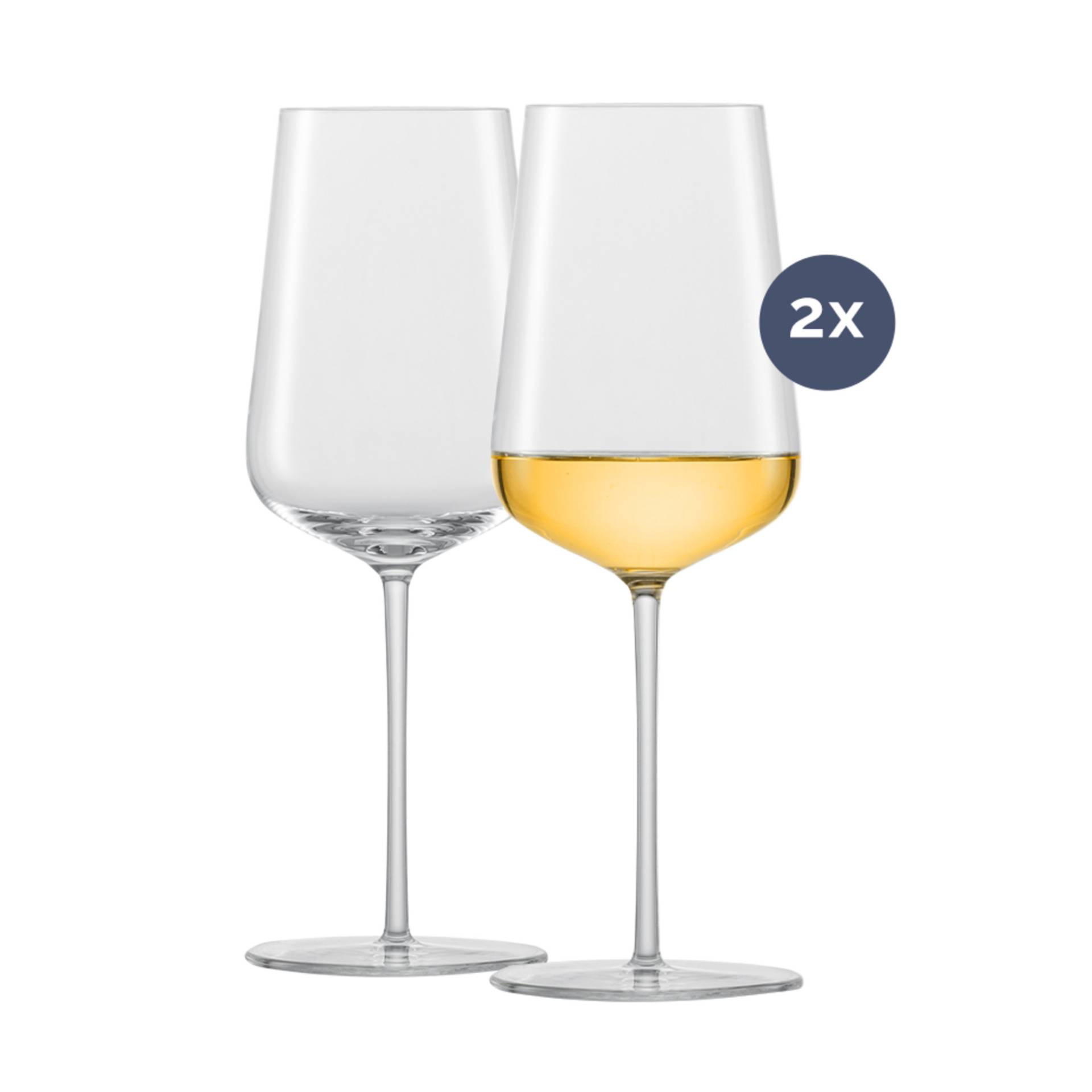 Vervino Chardonnay Weißweinglas, 2er Set, Accessoires von Zwiesel Kristallglas AG