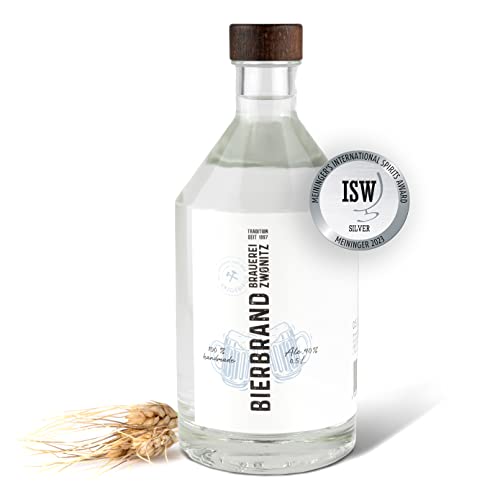 Brauerei Zwönitz Bierbrand 0,5 Liter/Edelbrand aus Bier/Bierschnaps/Bierbrand als besonderes Bier Geschenk/Geschenk für Männer/Geschenkidee für Bier Liebhaber Brauerei Zwönitz Bierbrand 0,5 Liter/Edelbrand aus Bier/Bierschnaps/Bierbrand als besonderes Bier Geschenk/Geschenk für Männer/Geschenkidee für Bier Liebhaber von Zwönitzer handwerklich gebraut