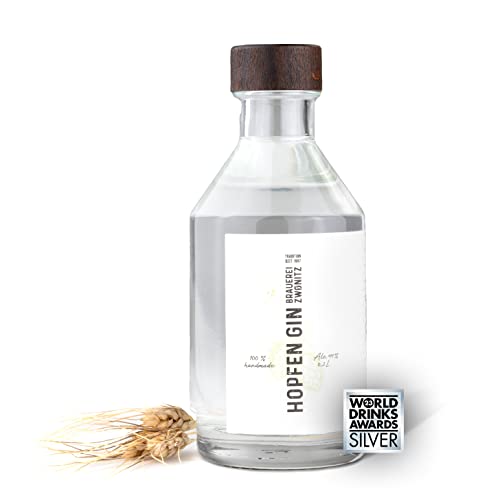 Brauerei Zwönitz Erzgebirgischer Hopfen Gin 0,2 Liter/ausgezeichneter Gin aus Zwönitzer India Pale Ale Craft Beer/Gin Geschenk Idee aus Sachsen/Dry Gin mit Hopfen Aroma Brauerei Zwönitz Erzgebirgischer Hopfen Gin 0,2 Liter/ausgezeichneter Gin aus Zwönitzer India Pale Ale Craft Beer/Gin Geschenk Idee aus Sachsen/Dry Gin mit Hopfen Aroma von Zwönitzer handwerklich gebraut