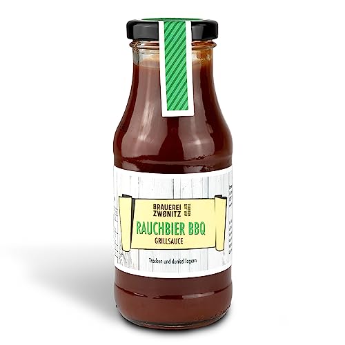 Brauerei Zwönitz Rauchbier BBQ Sauce 250ml / Grillsauce aus Zwönitzer Rauchbier/Barbecue Sauce mit Rauchbier Aroma/BBQ Soße auch geeignet als Burger Sauce von Zwönitzer handwerklich gebraut