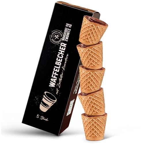 Brauerei Zwönitz Waffelbecher mit Zartbitter-Kuvertüre 3x5 Stück/essbarer Schokobecher für Eierlikör zu Ostern/Waffelbecher Eierlikör/Schokowaffelbecher für Eierlikör Brauerei Zwönitz Waffelbecher mit Zartbitter-Kuvertüre 3x5 Stück/essbarer Schokobecher für Eierlikör zu Ostern/Waffelbecher Eierlikör/Schokowaffelbecher für Eierlikör von Zwönitzer handwerklich gebraut