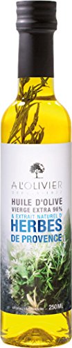 A l'Olivier 'Daily' - Olivenöl mit Kräutern der Provence (Herbes de Provence) in der Glasflasche 250 ml von à l'Olivier