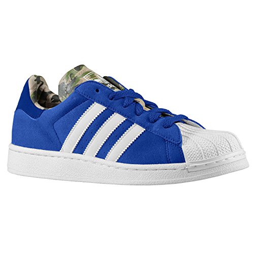 Adidas Superstar 2 J Blue White Kids Trainers Size 35.5 EU von adidas