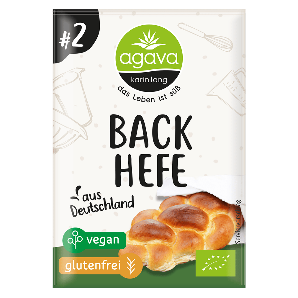 Bio Backhefe von agava