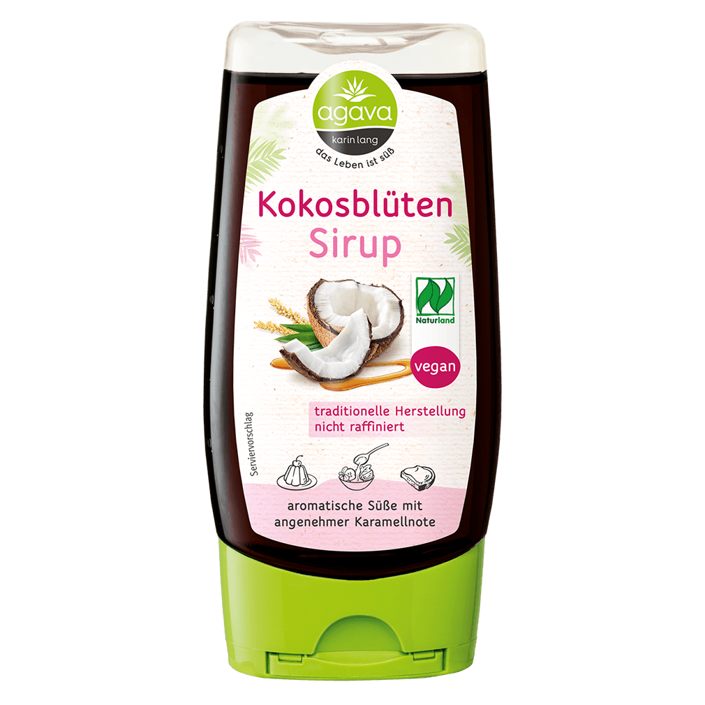 Bio Kokosblüten Sirup Bio Kokosblüten Sirup von agava